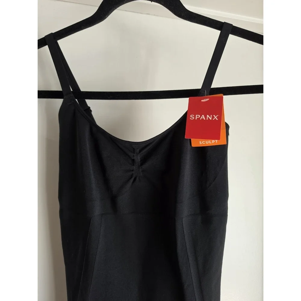 SPANX Shapewear M Black Shaping Short Brief Slimming Body Shaper NWT